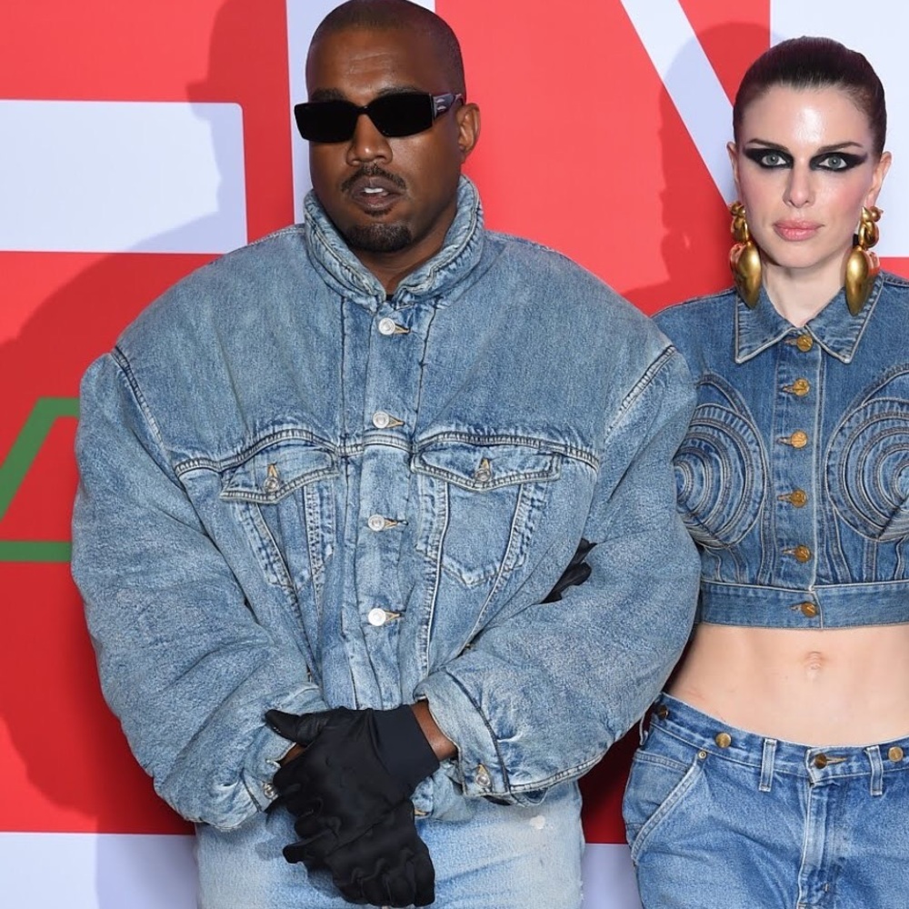 Puffer denim jacket